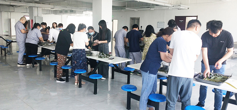 【微探科技】“粽情端午 傳承文化”包粽子活動圓滿舉行